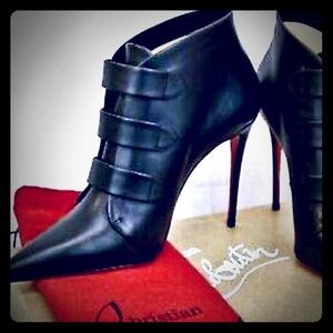 Christian Louboutin Black Triniboot